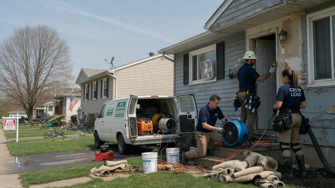 Flood Cleanup in Scottsville, NY near me