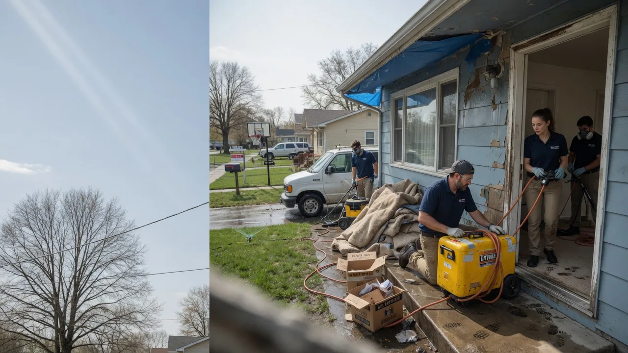 Basement Flood Cleanup in Scottsville, NY near me